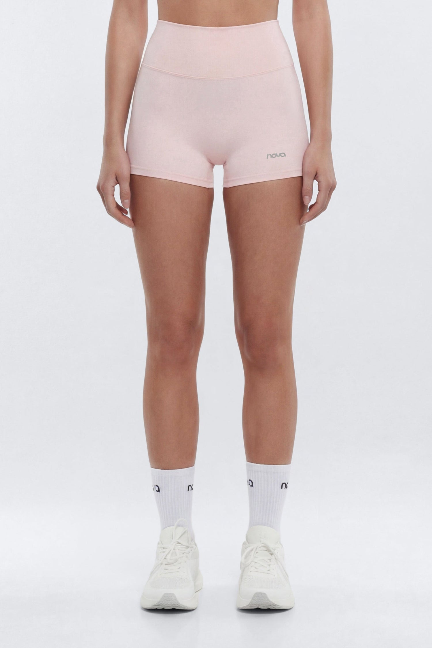 CloudForm™ 3″ Invisible Scrunch Biker Short - Pink