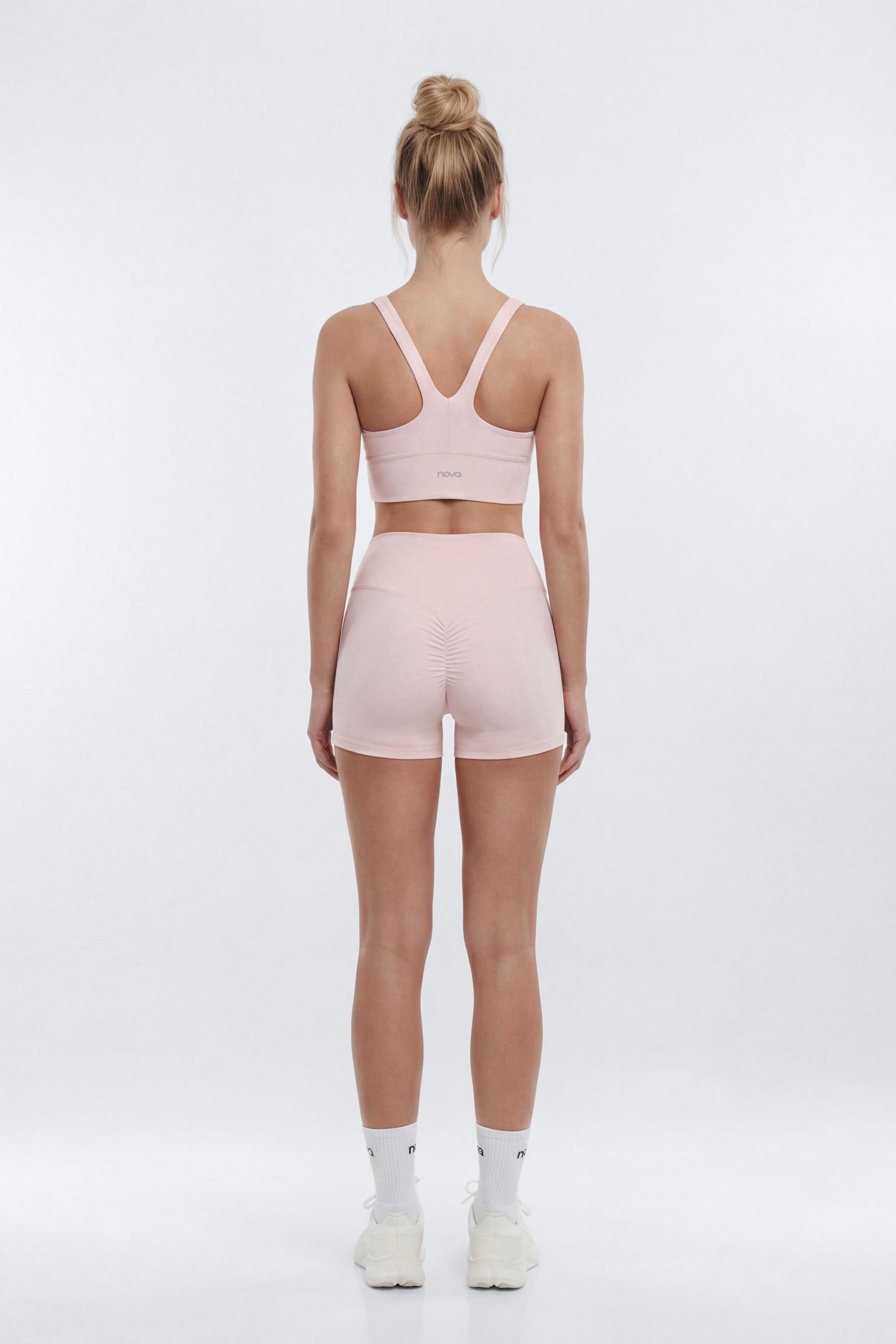 CloudForm™ 3″ Invisible Scrunch Biker Short - Pink
