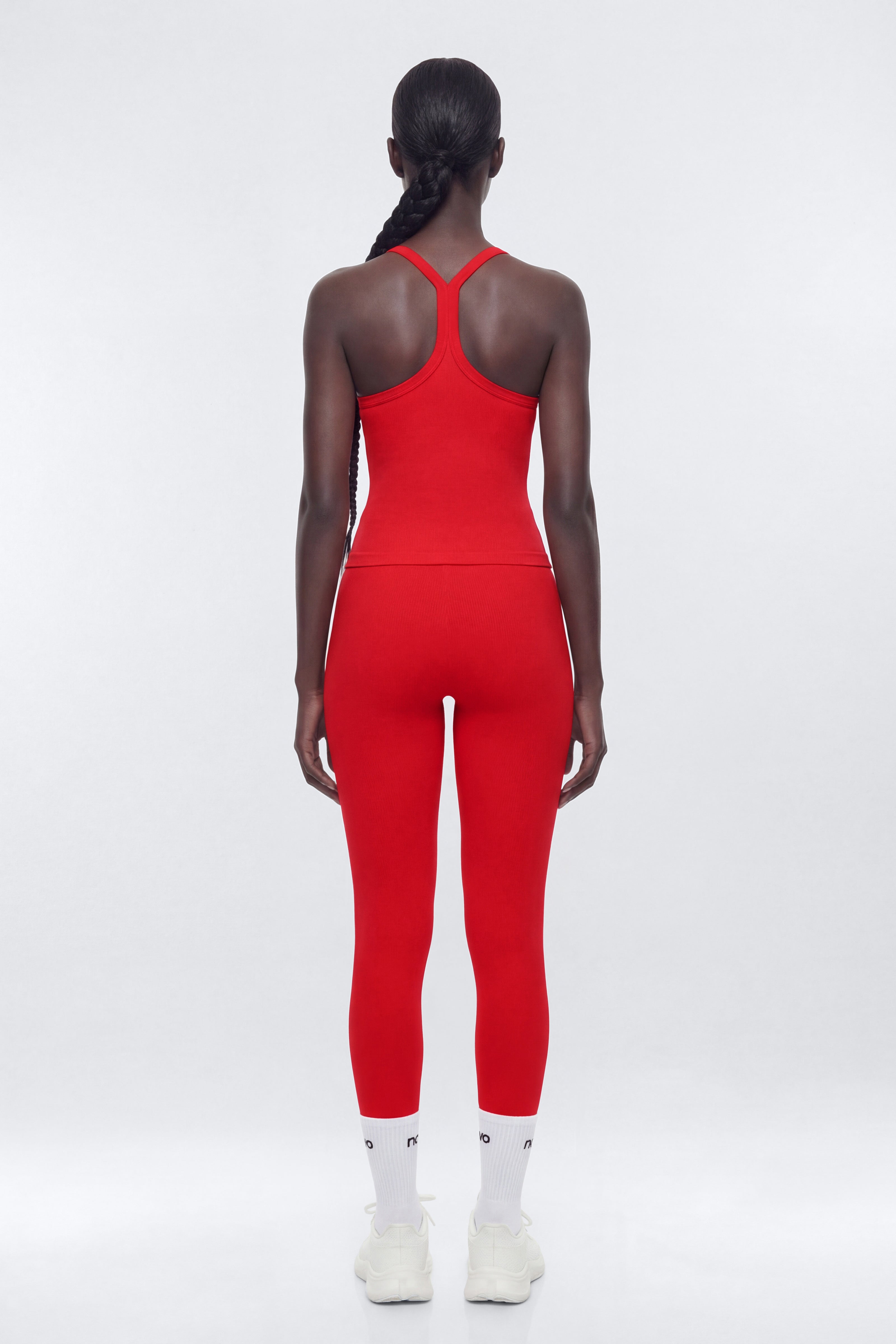 SeamlessLift™ Y Back Sports Top - Red