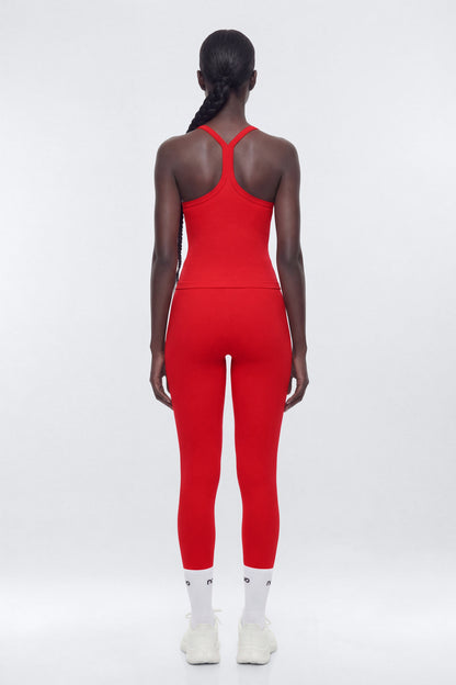 SeamlessLift™ Y Back Sports Top - Red