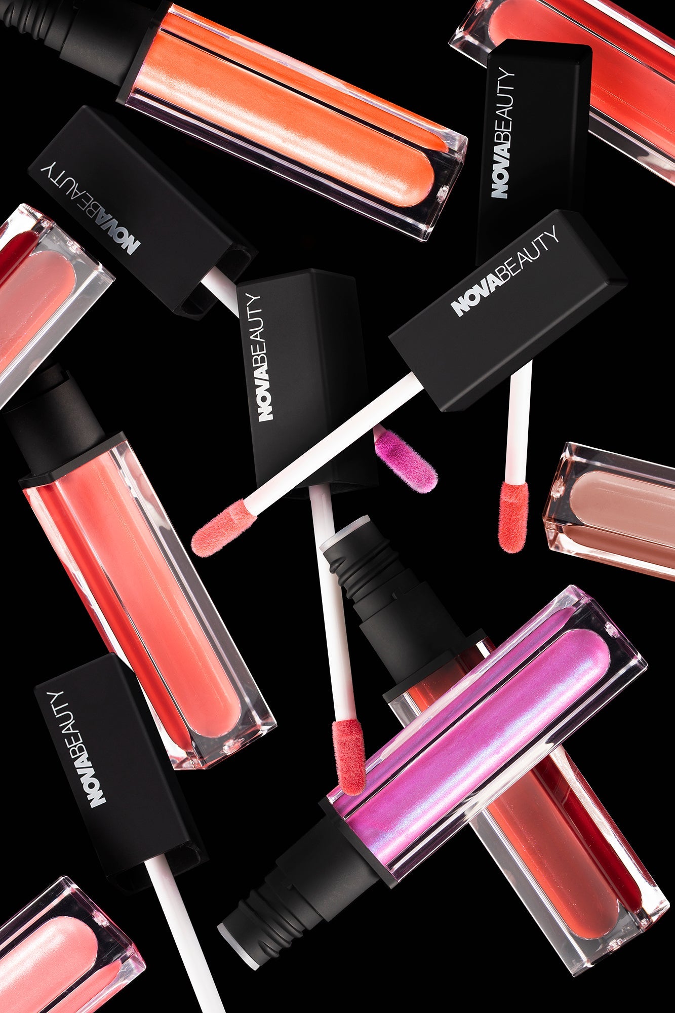 NOVABEAUTY Moisturizing Rich Glow Lip Gloss - Moody
