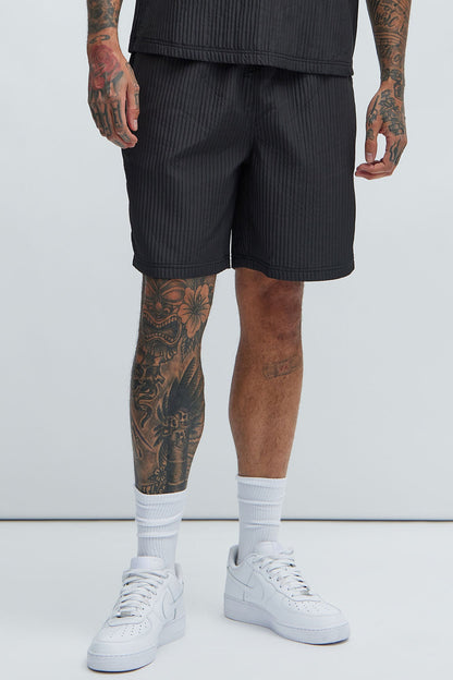 Santiago Relaxed Shorts - Black