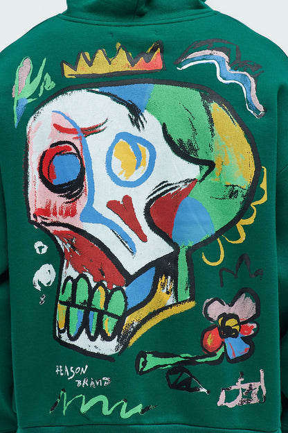 Make Art Hoodie - Green