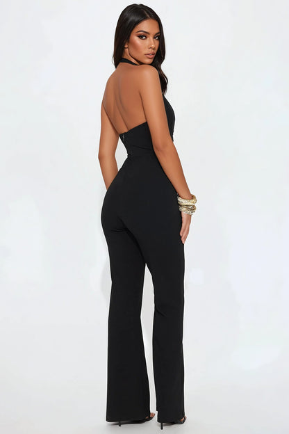 Feels Right Jumpsuit - Black