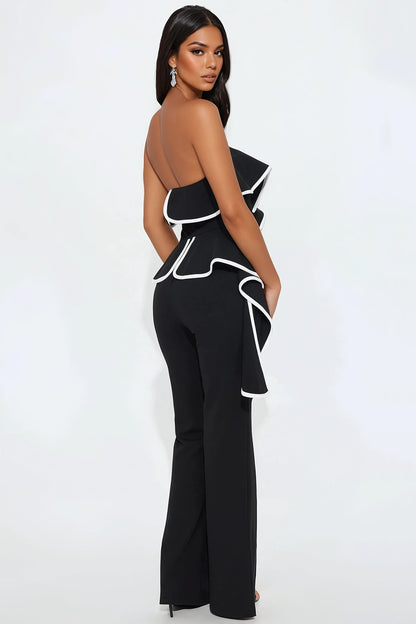 Stay Consistent Jumpsuit - Black