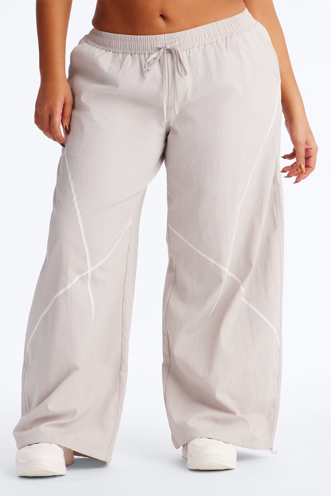 Harlow Mid Rise Jogger Pant 30″ - Grey