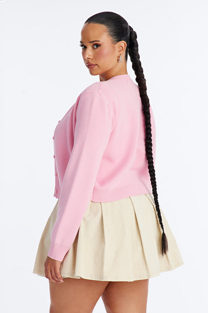 The Perfect Little Cardigan - Pink