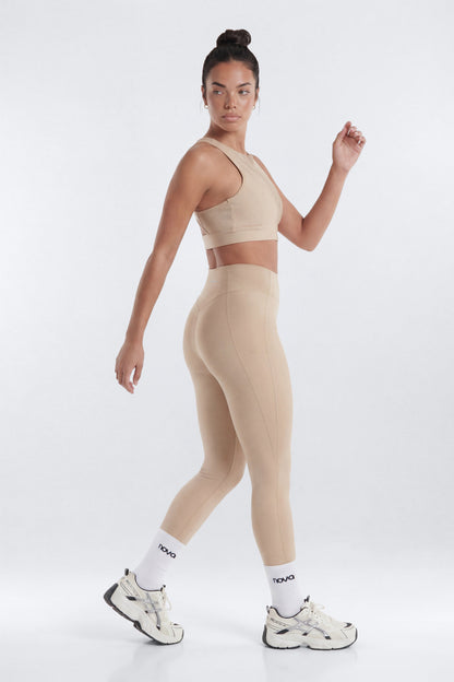 AirSculpt™ 25″ High Rise Legging - Taupe