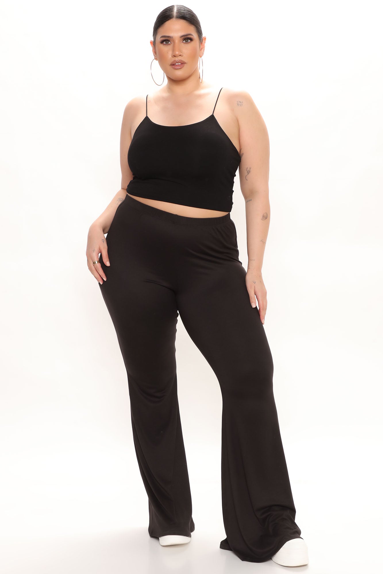 Curves All Year Flare Pant - Black