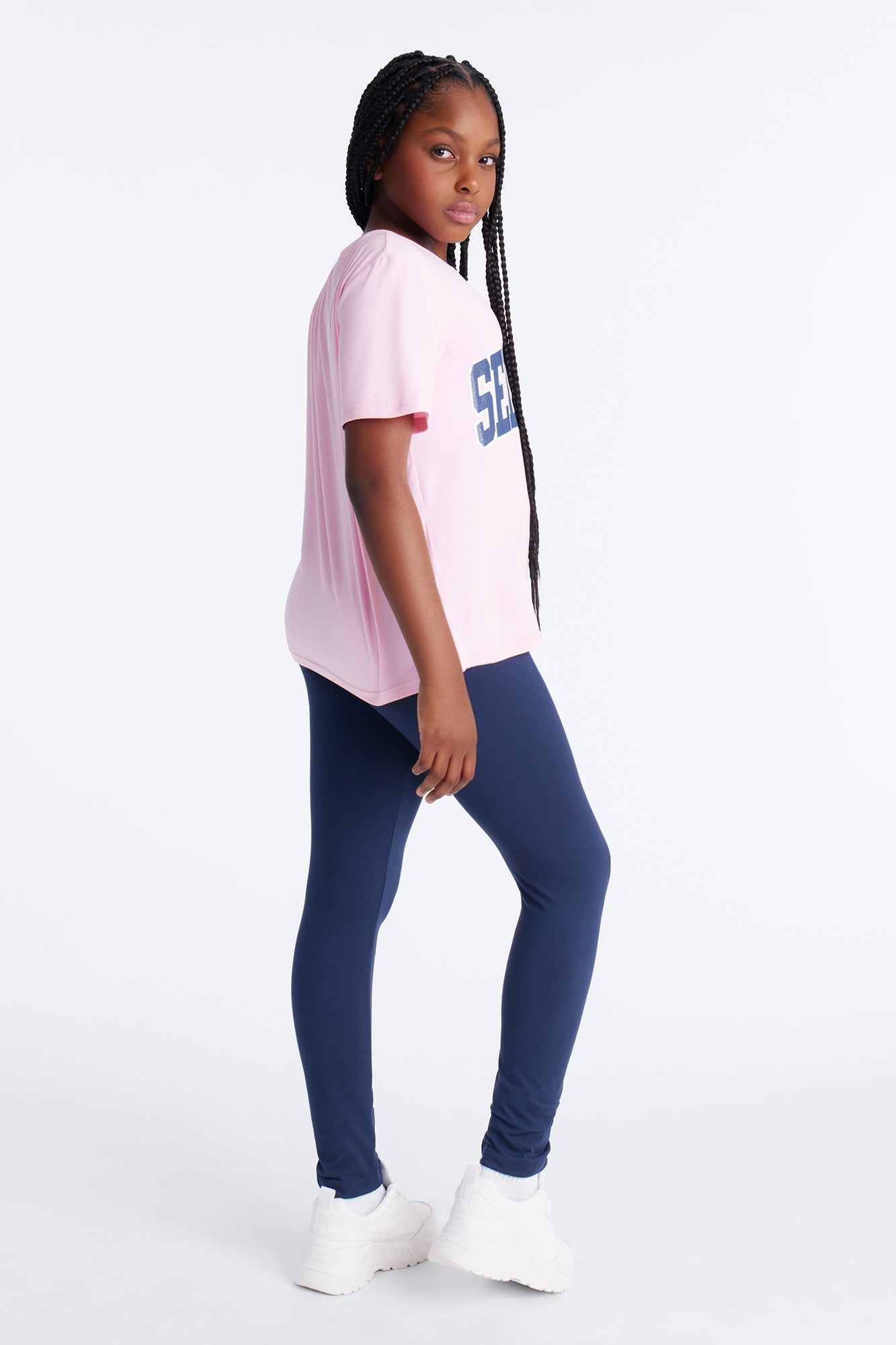 Mini Self Love Era Legging Set - Pink/combo