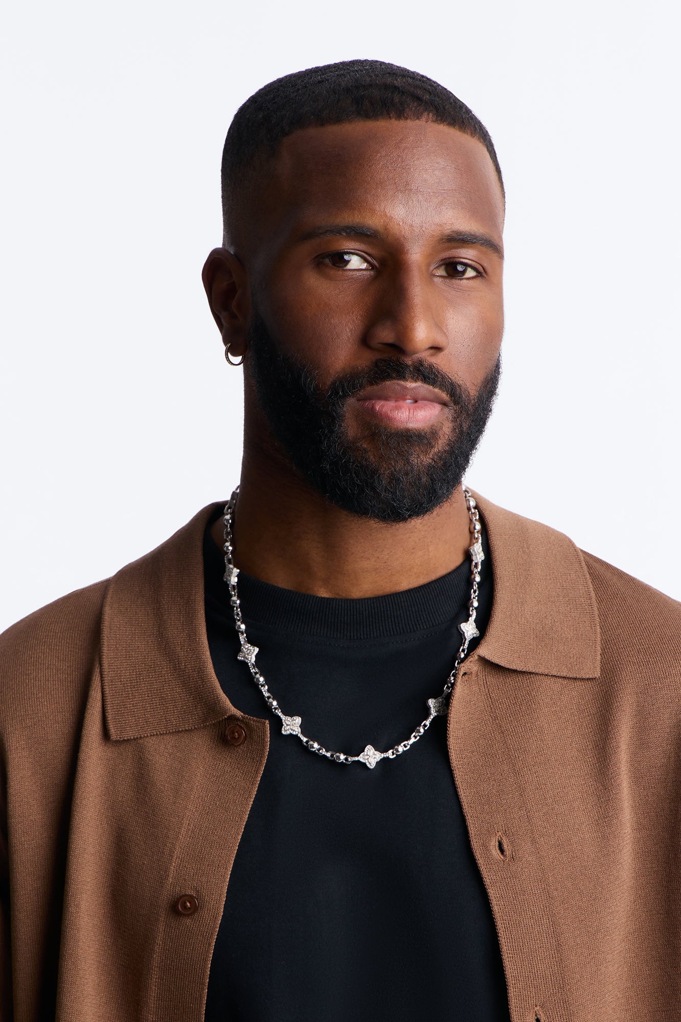 Bloom Link Necklace - Silver