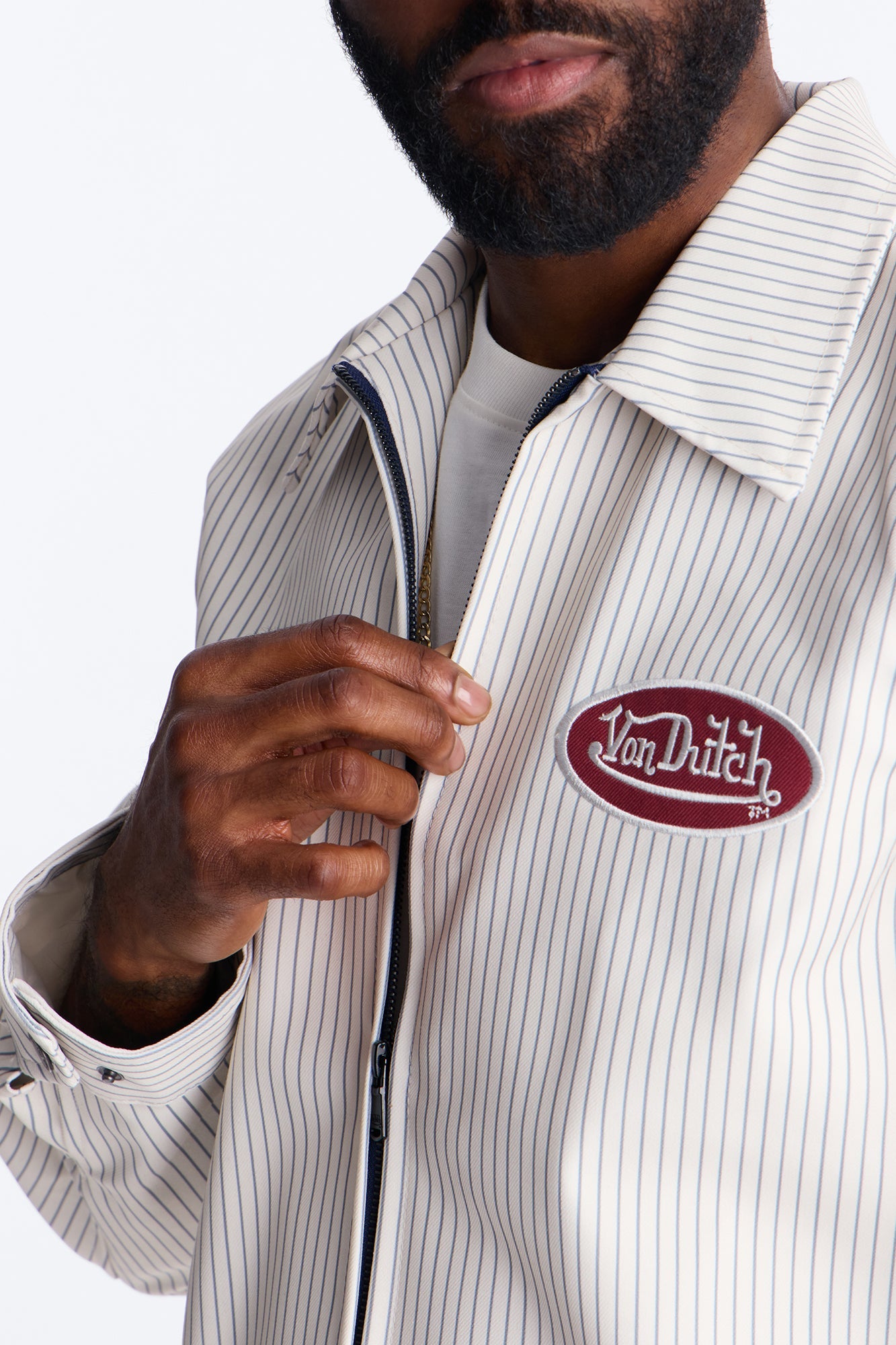 Von Dutch Mechanic Jacket - Beige