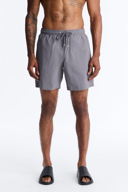 Montez Stretch Swim Trunk 7″ - Charcoal