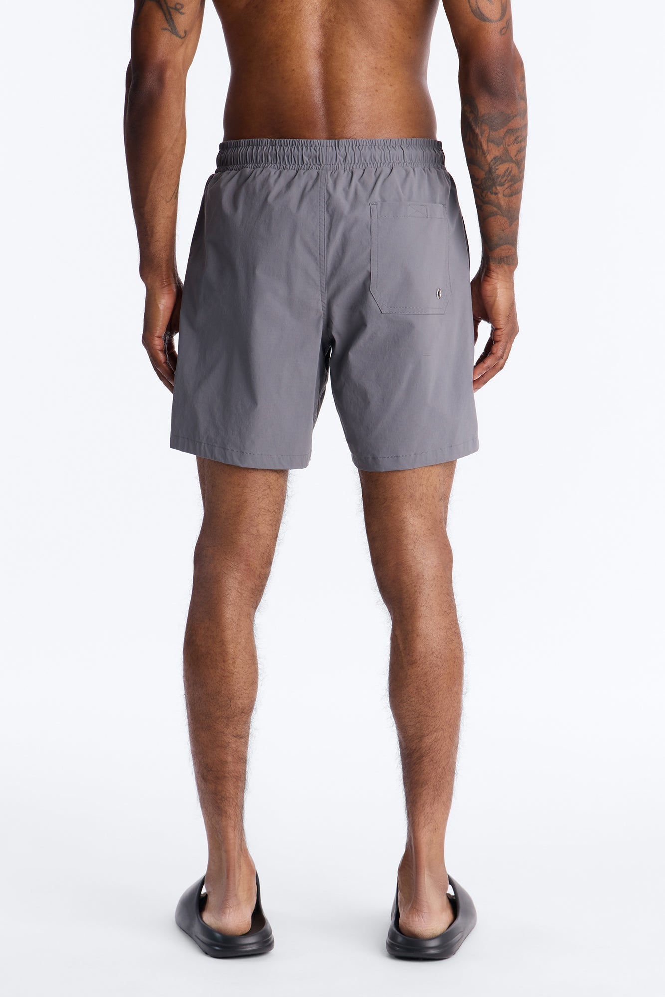 Montez Stretch Swim Trunk 7″ - Charcoal