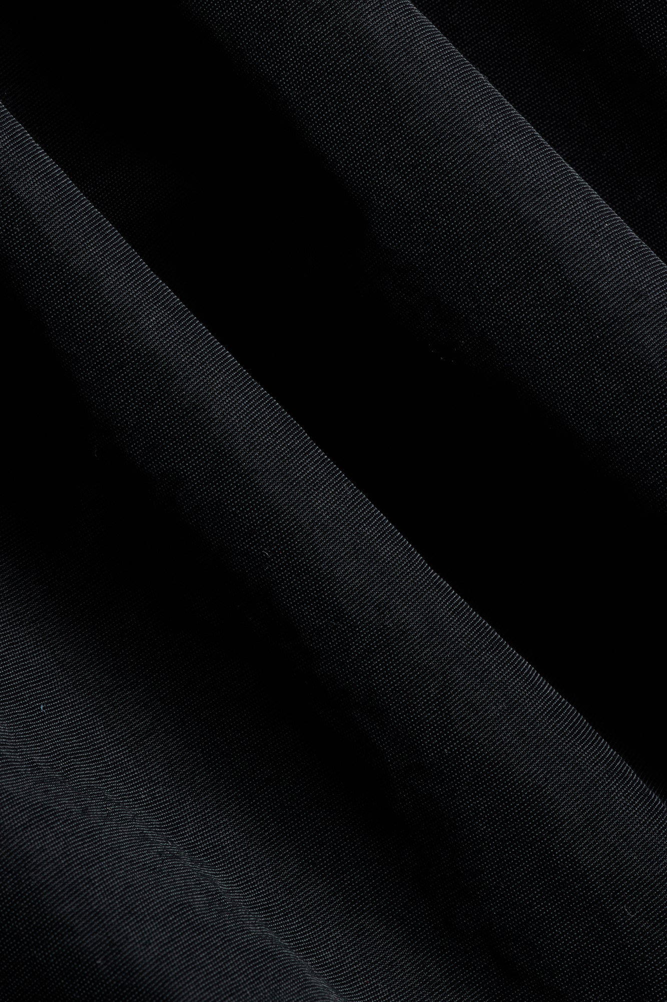 CoreNylon Mock Neck Half Zip Track Jacket - Black