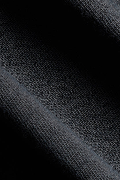 Cotton Jersey Short Sleeve T Shirt - Charcoal