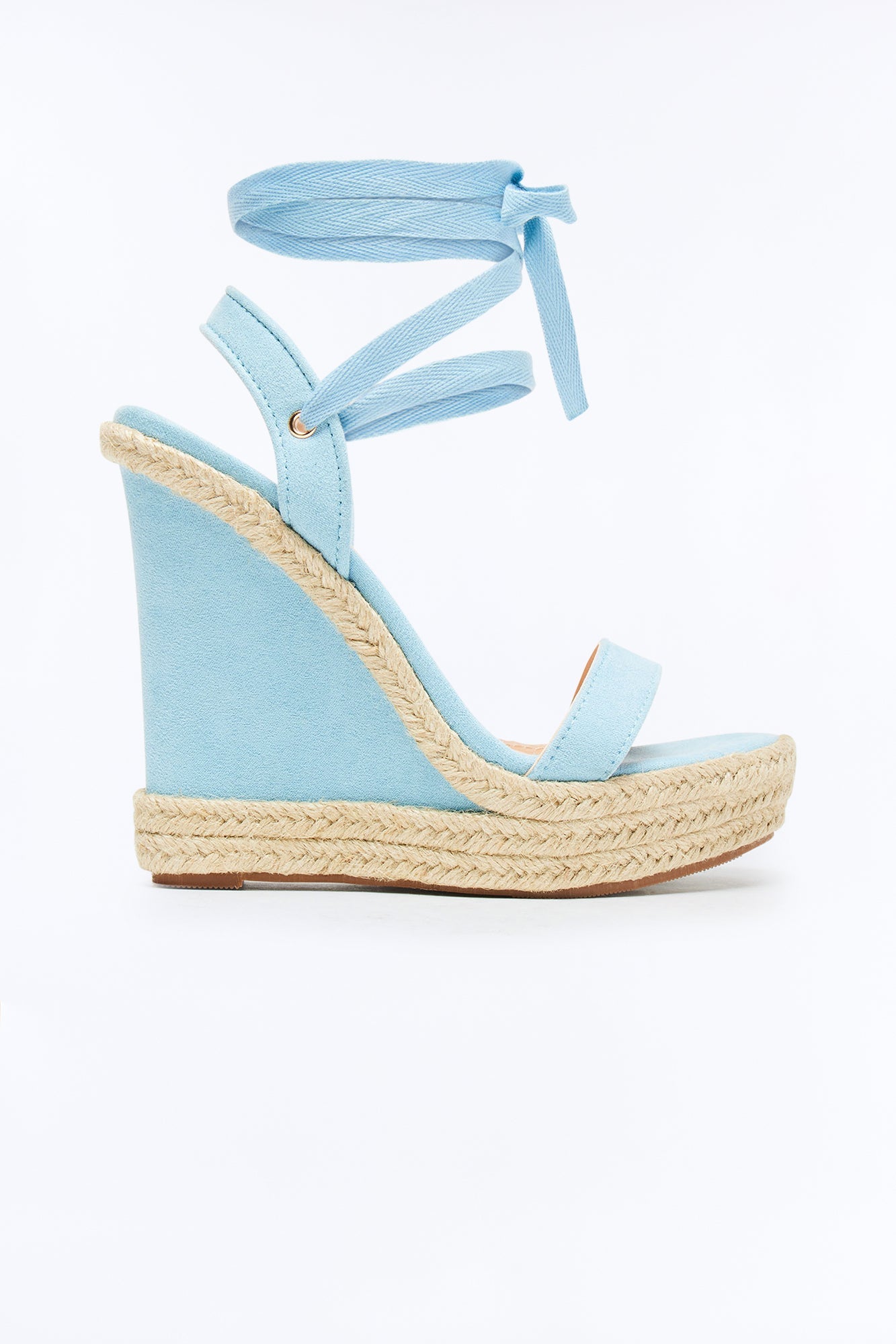 Get On My Level Wedges - Denim
