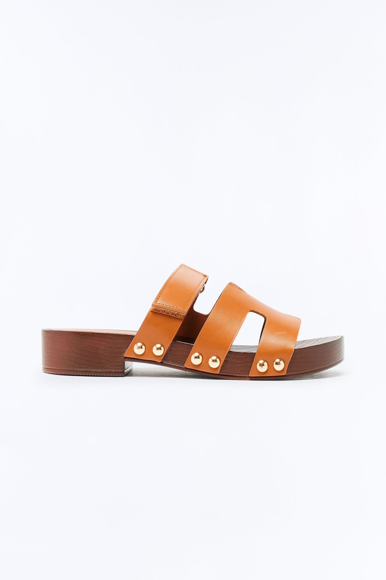 Dutton Wood Sandals - Tan