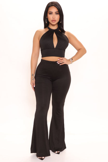 Curves All Year Flare Pant - Black