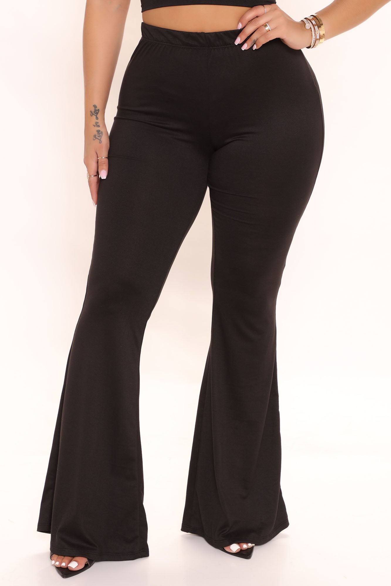 Curves All Year Flare Pant - Black