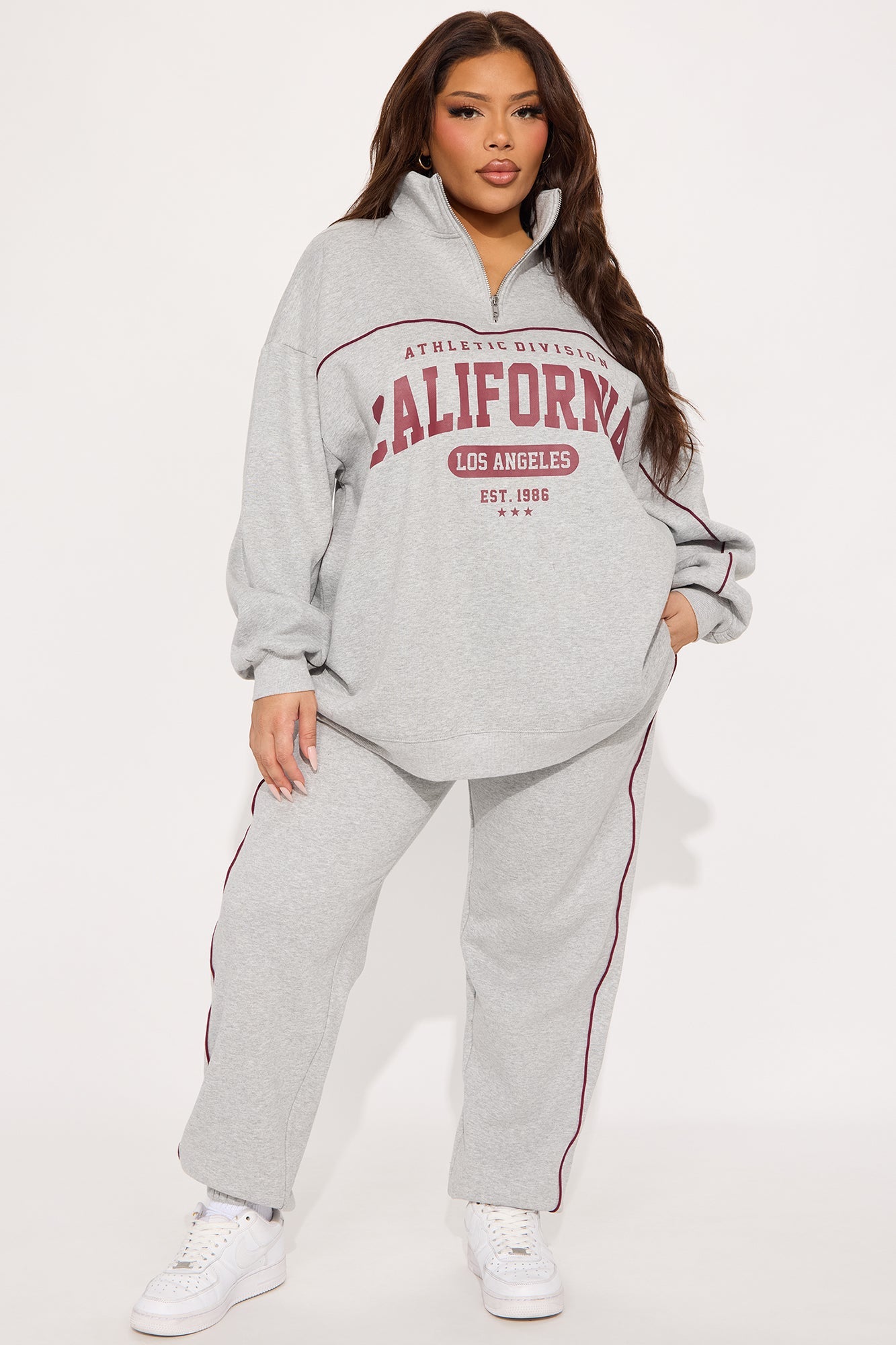 California Life Sweatsuit - Heather Grey