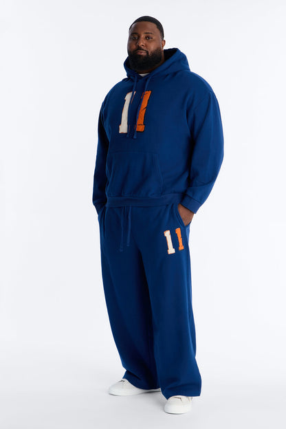 Broadway Patch Sweatpants - Navy