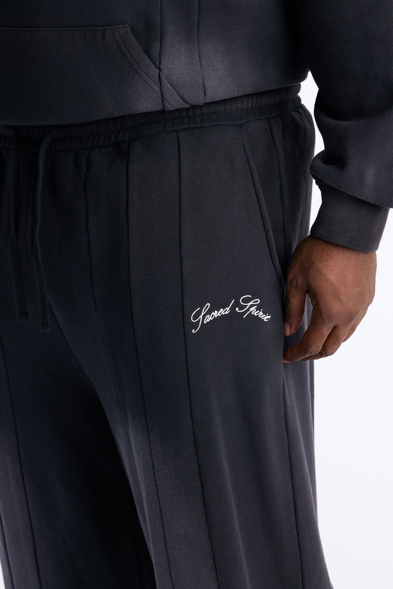 Sacred Spirit Washed Sweatpants - Black Wash