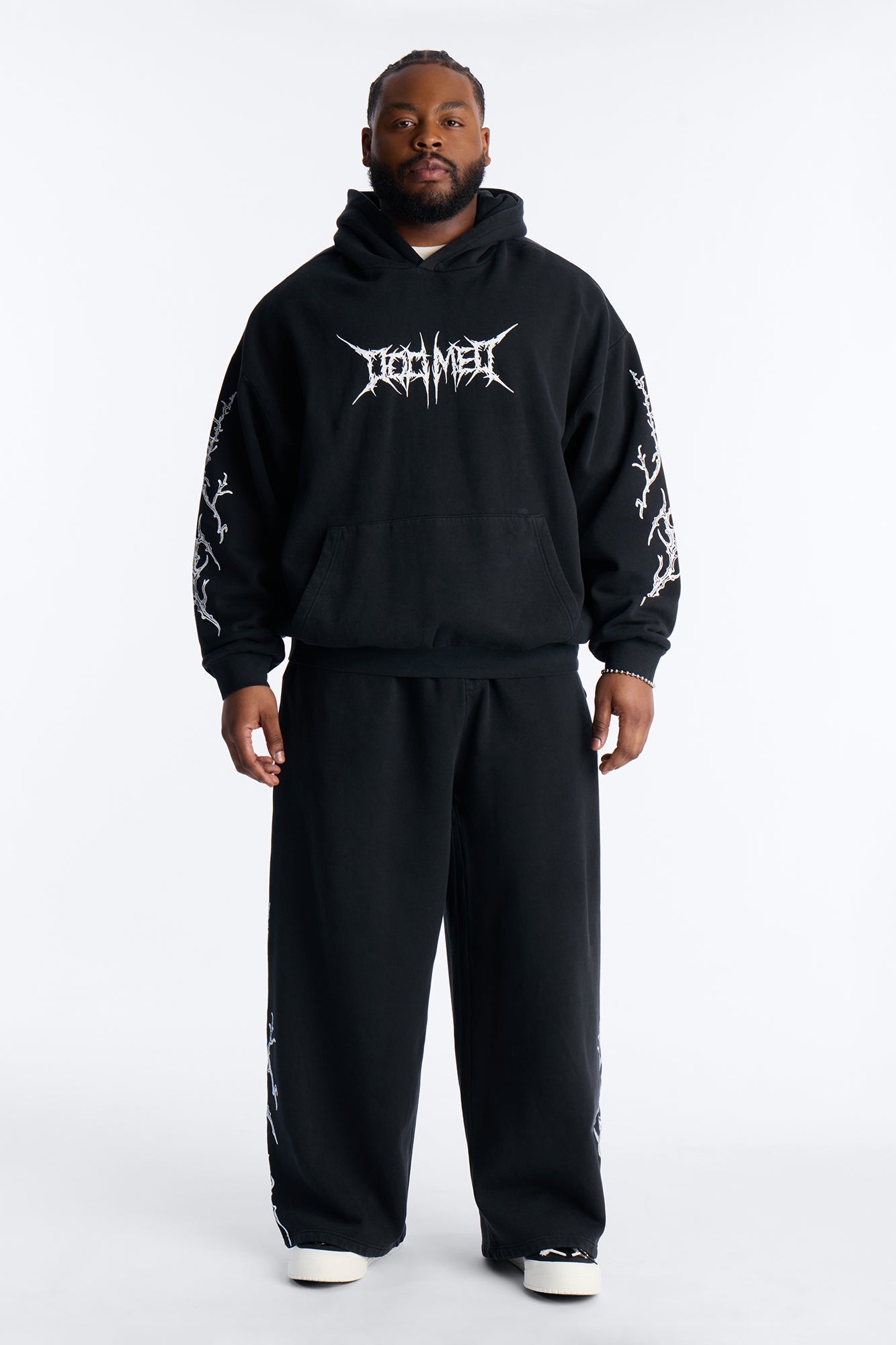 Doomed To Win Hoodie - Charcoal