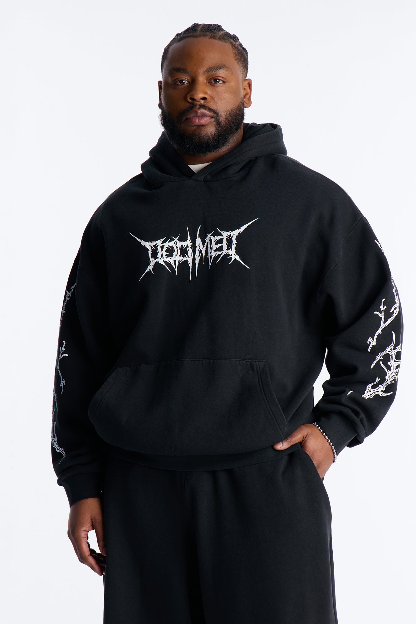 Doomed To Win Hoodie - Charcoal