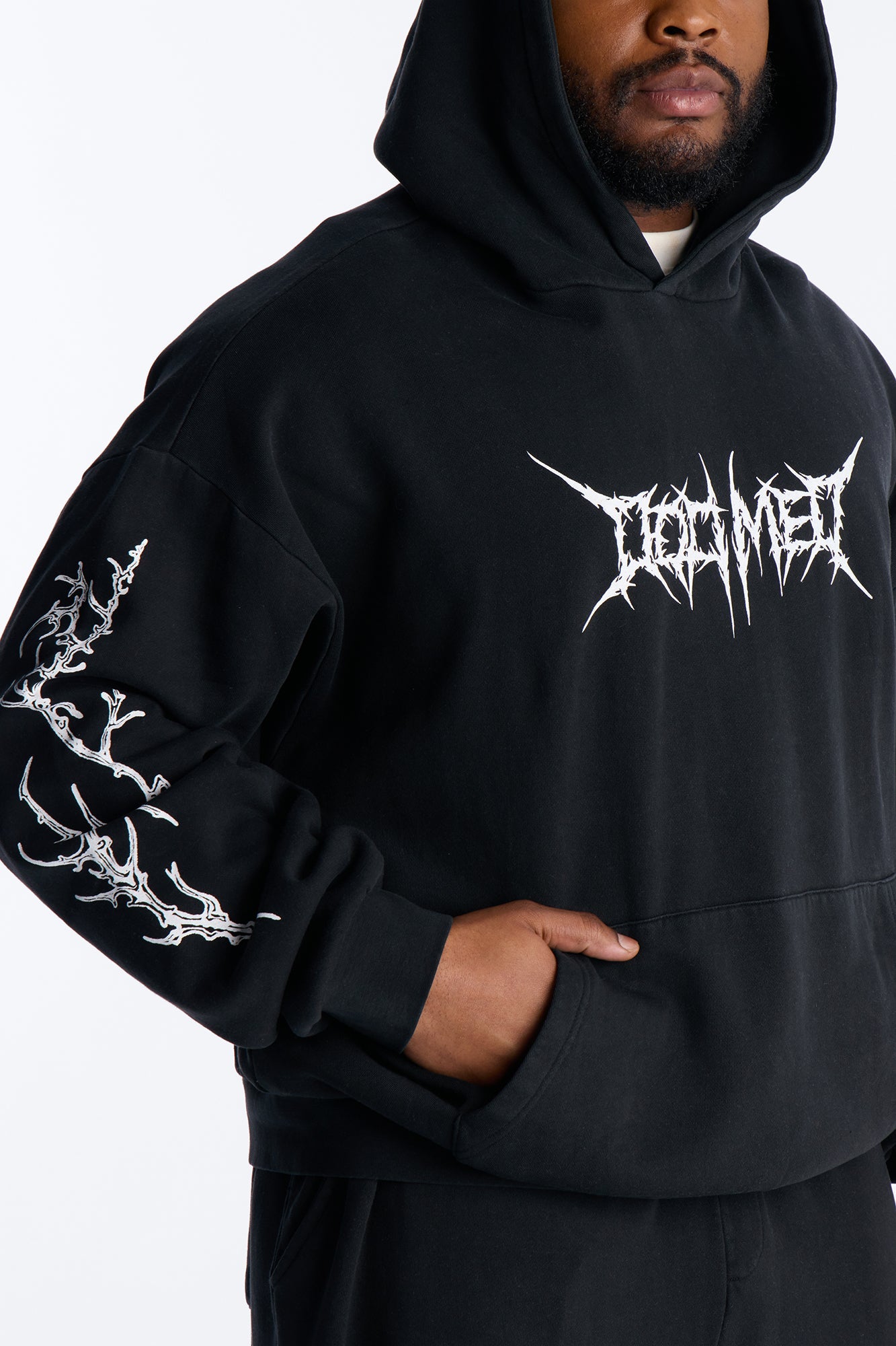 Doomed To Win Hoodie - Charcoal