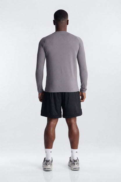 HexTech™ Long Sleeve Active Top - Grey