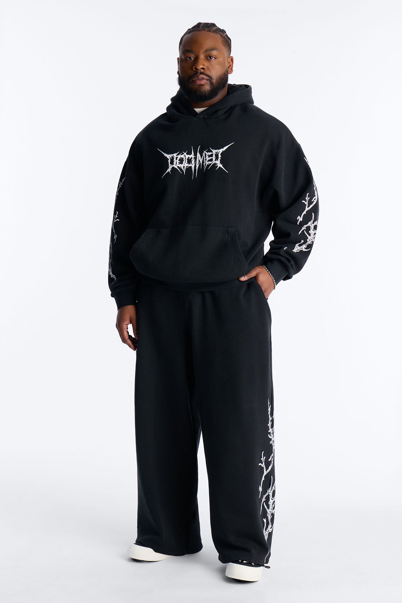 Doomed To Win Sweatpants - Charcoal