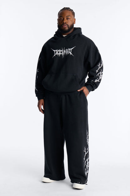 Doomed To Win Sweatpants - Charcoal