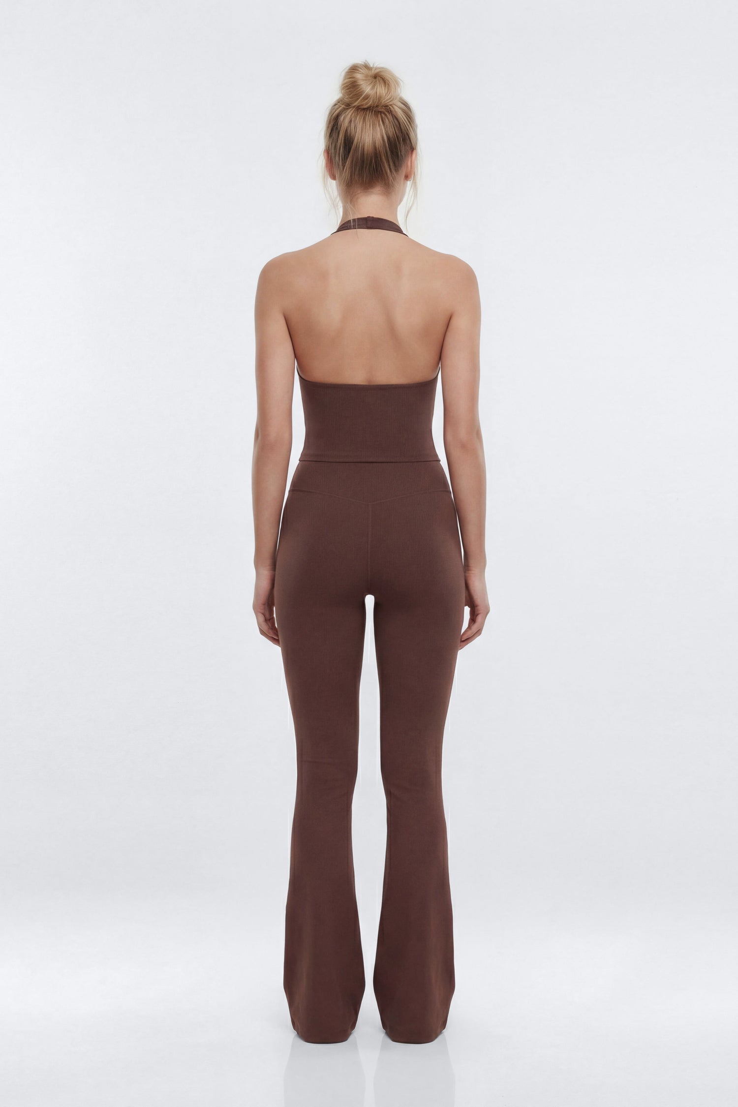 ProStretch™ 32″ Midrise Flare Legging - Brown