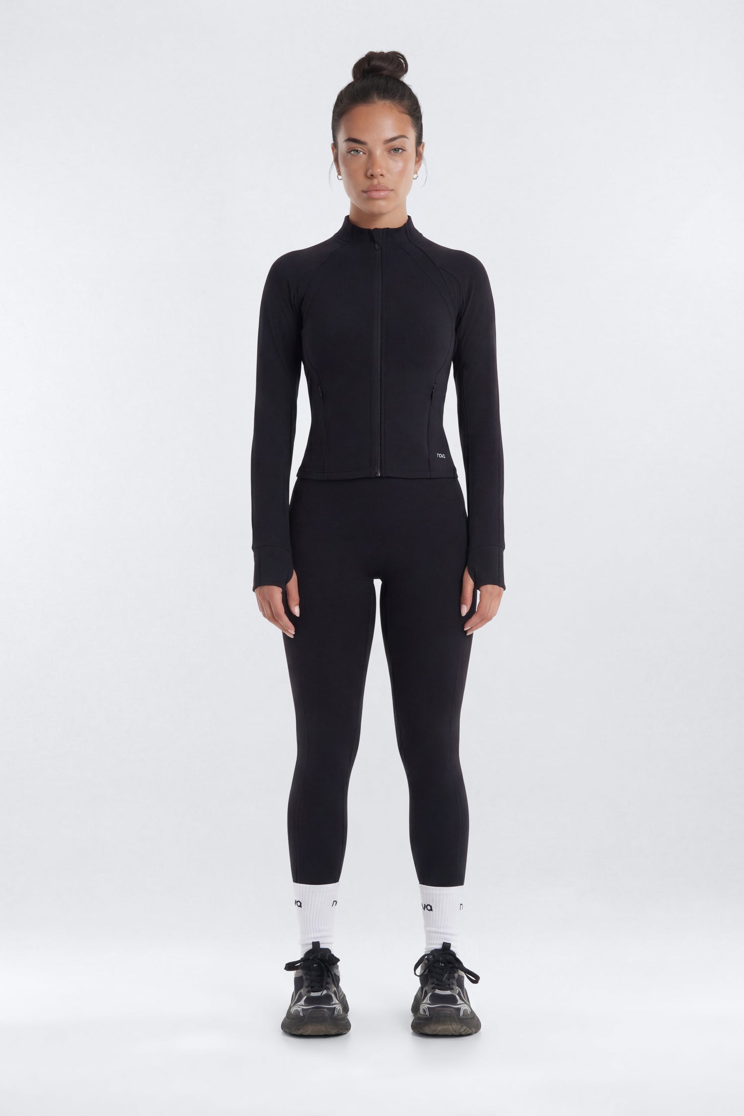 ProStretch™ Front Zip Sports Jacket - Black