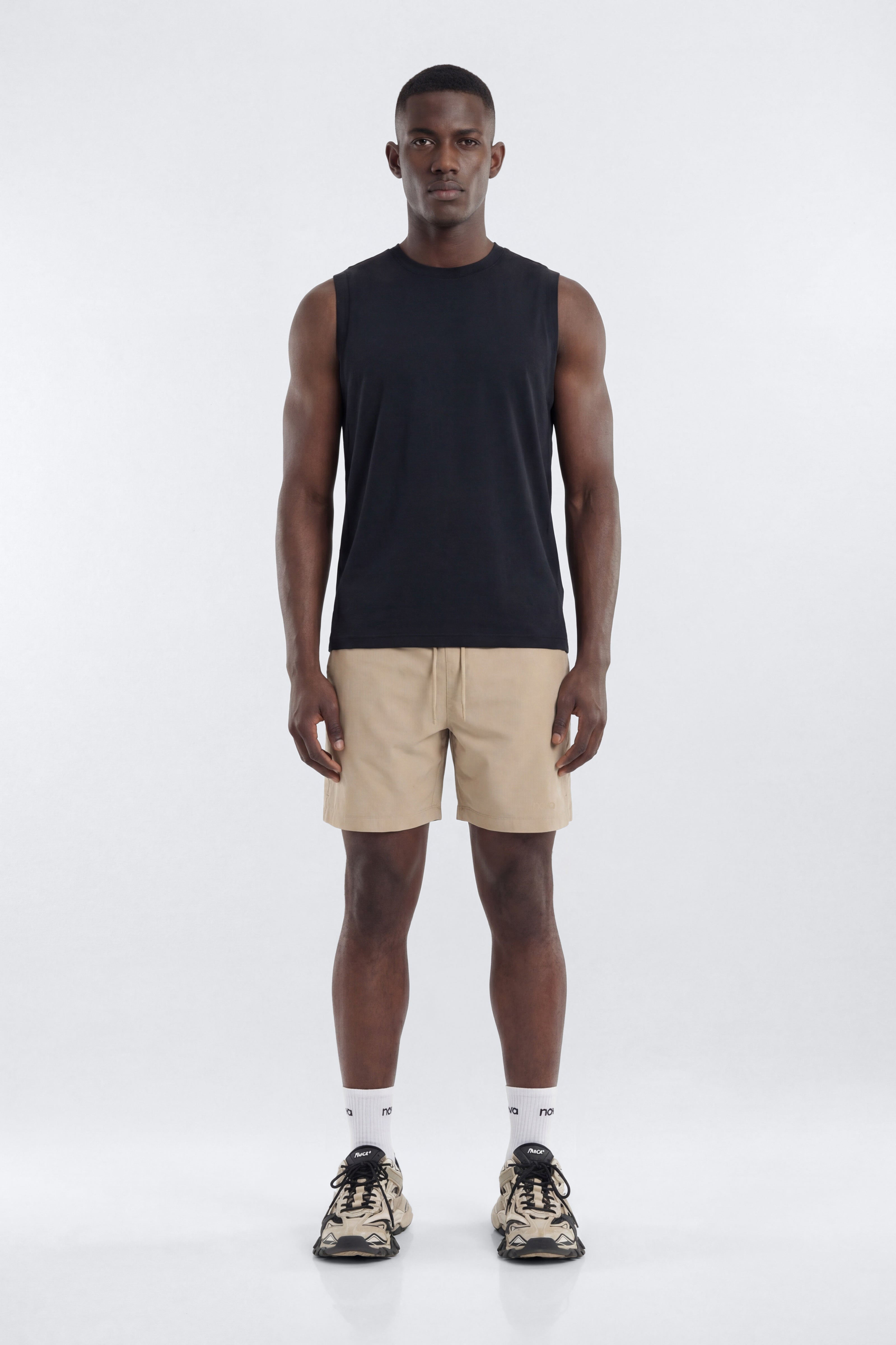 ActiveNylon™ 7″ Pocket Shorts - Taupe