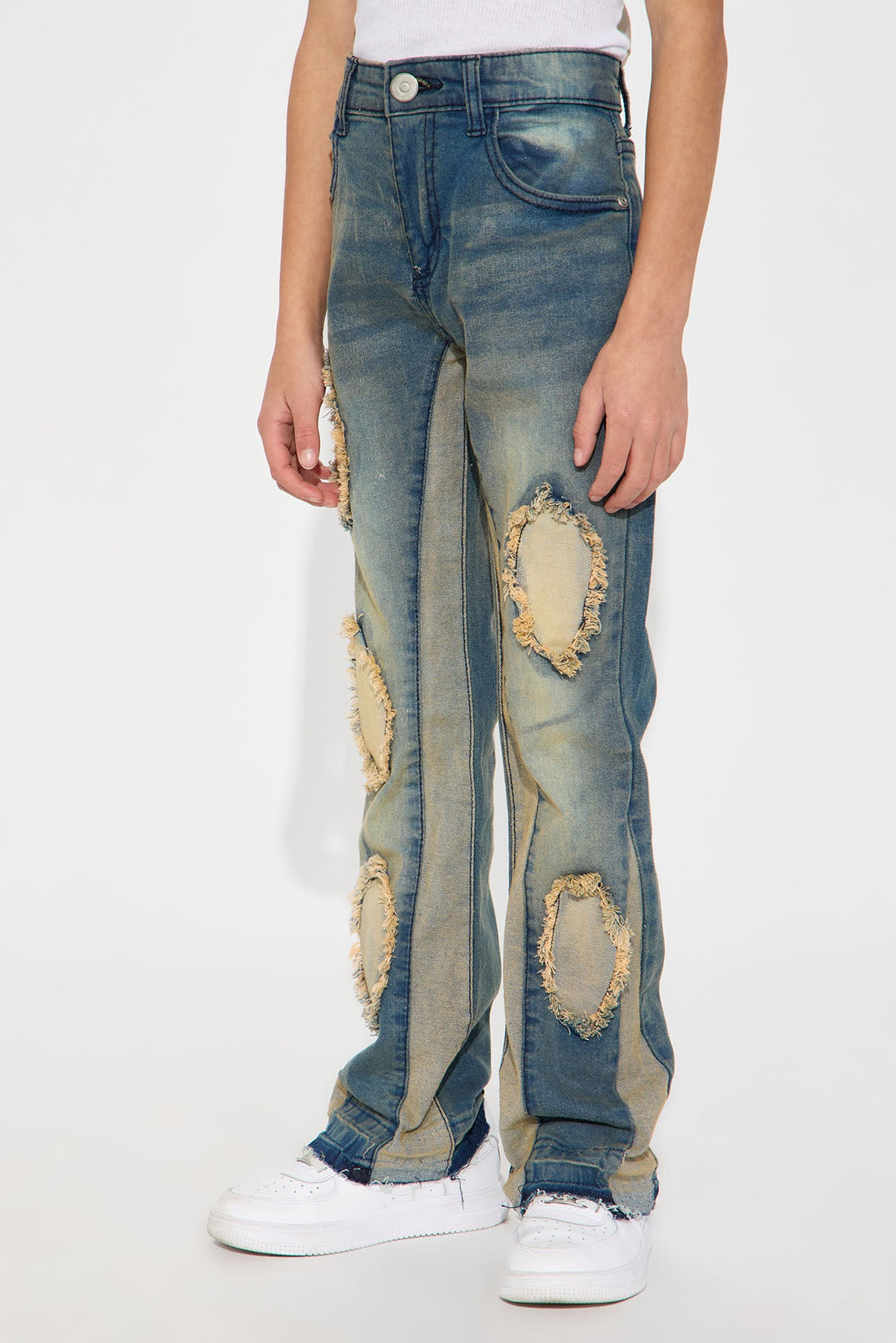 Mini Life Of A Rockstar Denim Jean - Vintage Blue Wash
