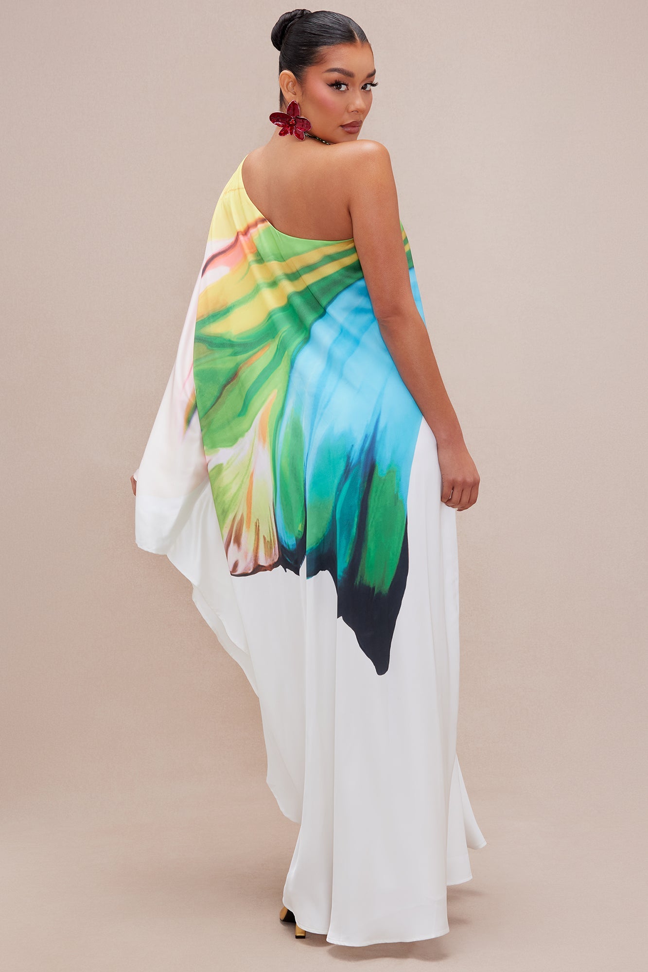 Drinks On The Beach Kaftan - Turquoise/combo