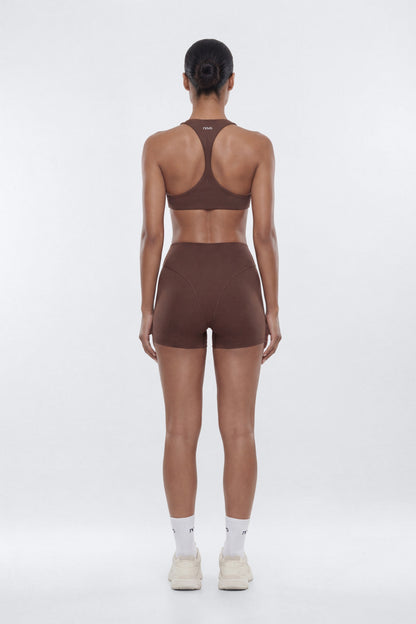 ProStretch™ 3″ V-Line Biker Short - Brown