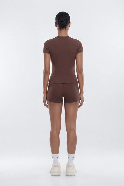 ProStretch™ Short Sleeve Sports Top - Brown
