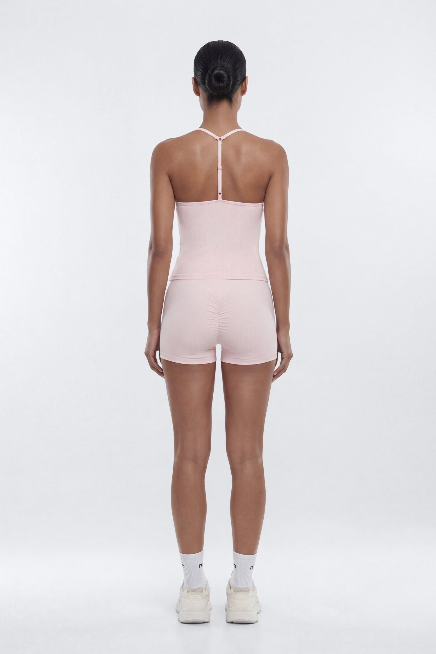 CloudForm™ Y Back Sports Top - Blush