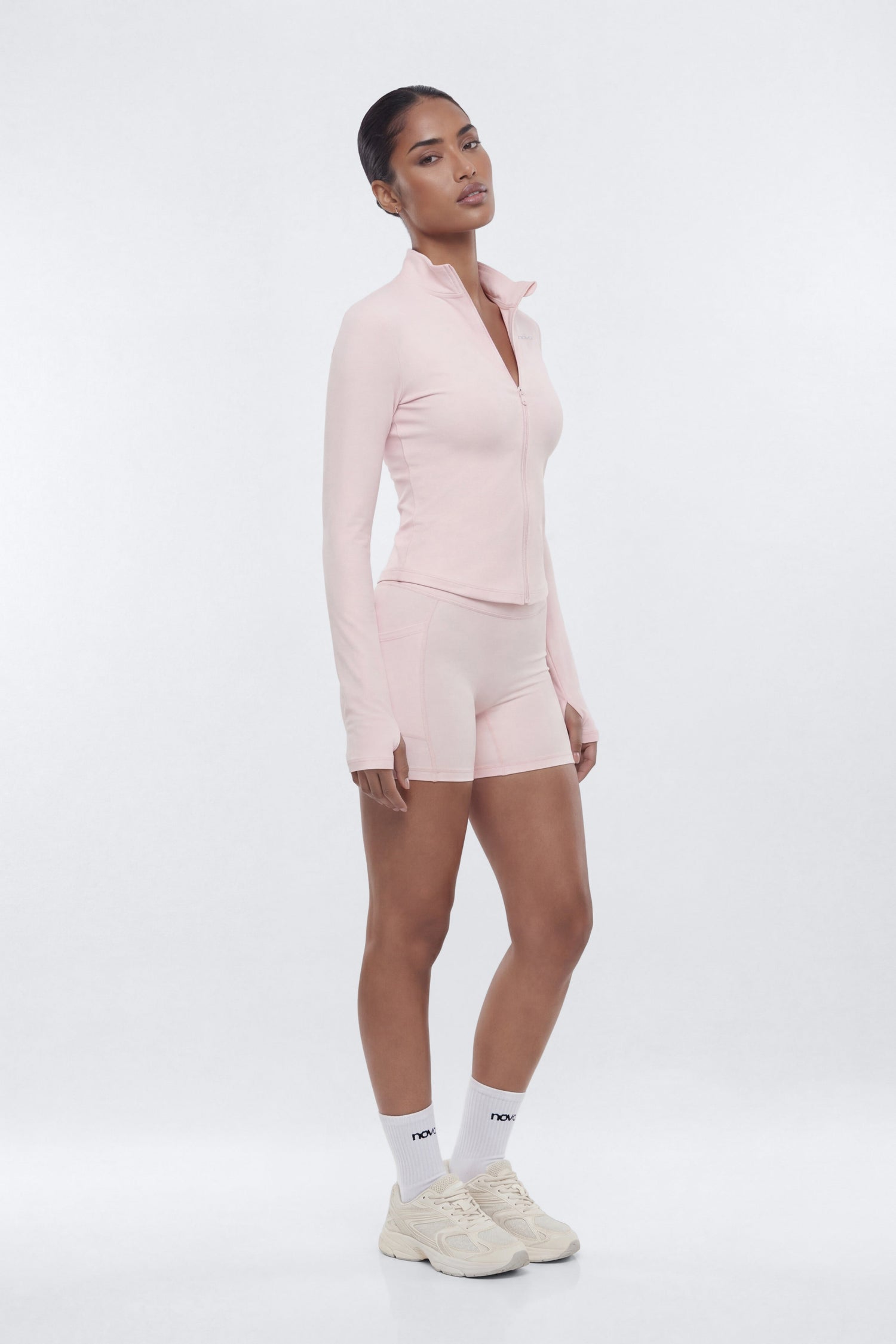 CloudForm™ Long Sleeve Full Zip Jacket - Pink