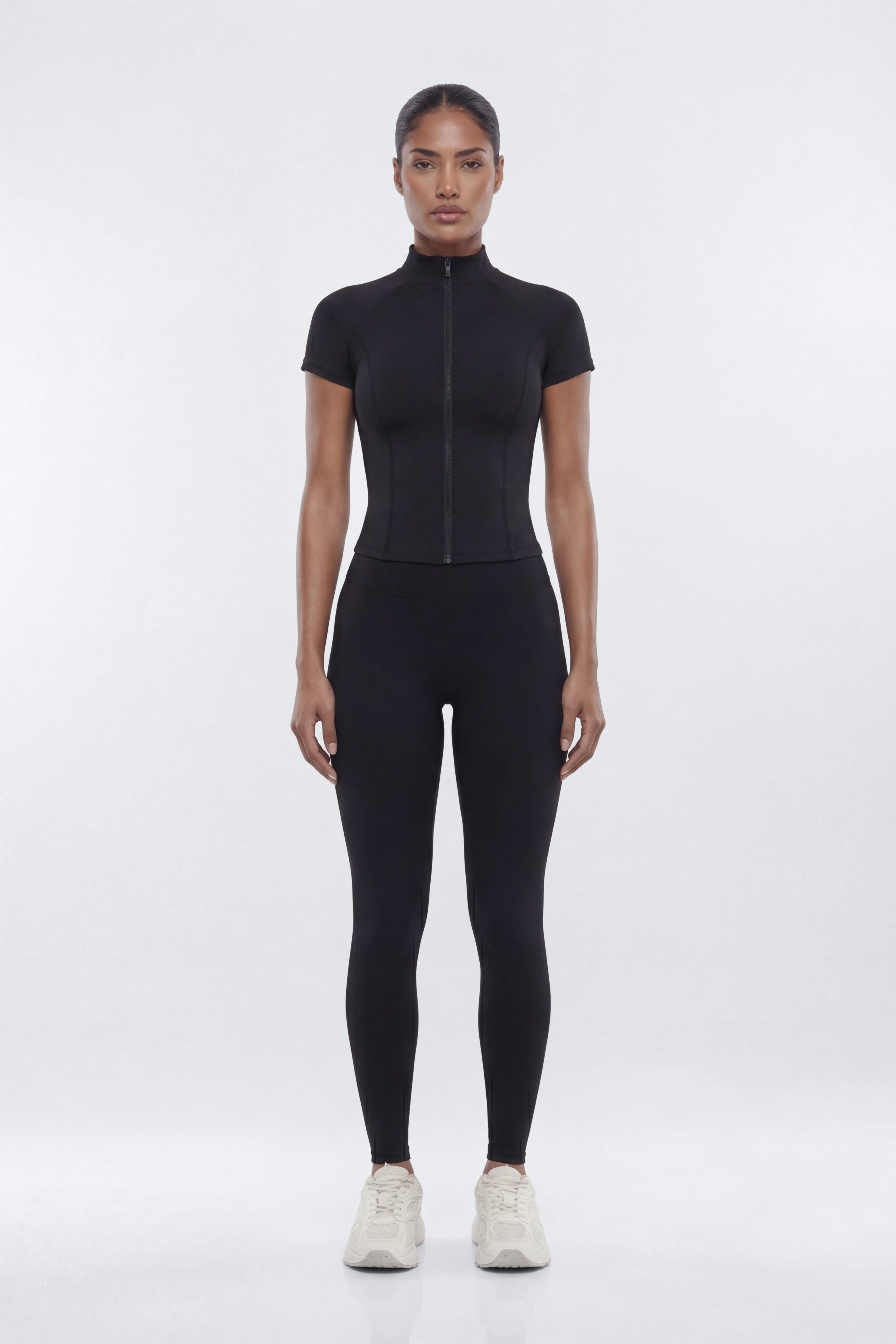 CloudForm™ 25″ Invisible Scrunch Legging - Black