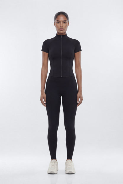 CloudForm™ 25″ Invisible Scrunch Legging - Black