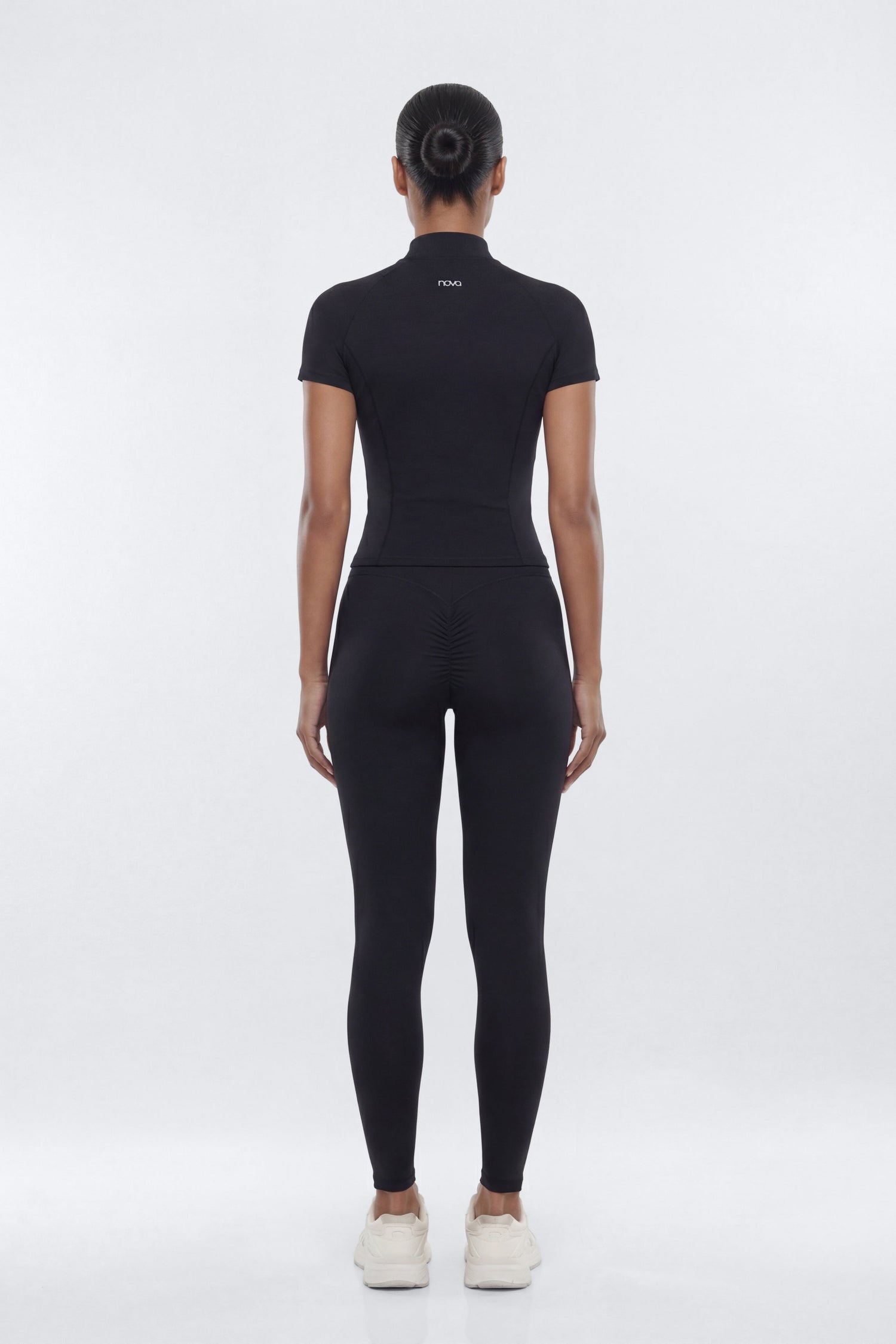 CloudForm™ 25″ Invisible Scrunch Legging - Black