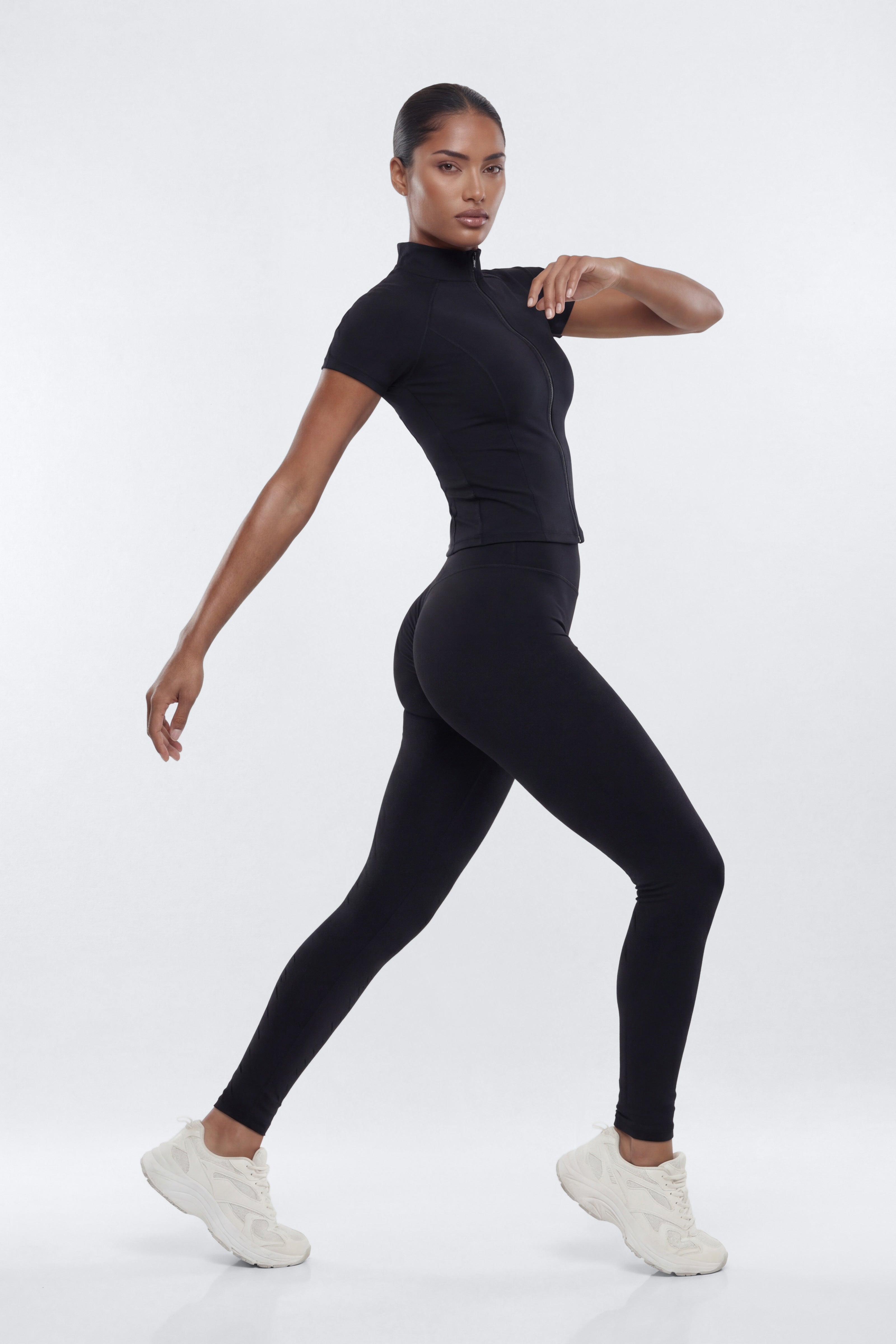 CloudForm™ 25″ Invisible Scrunch Legging - Black