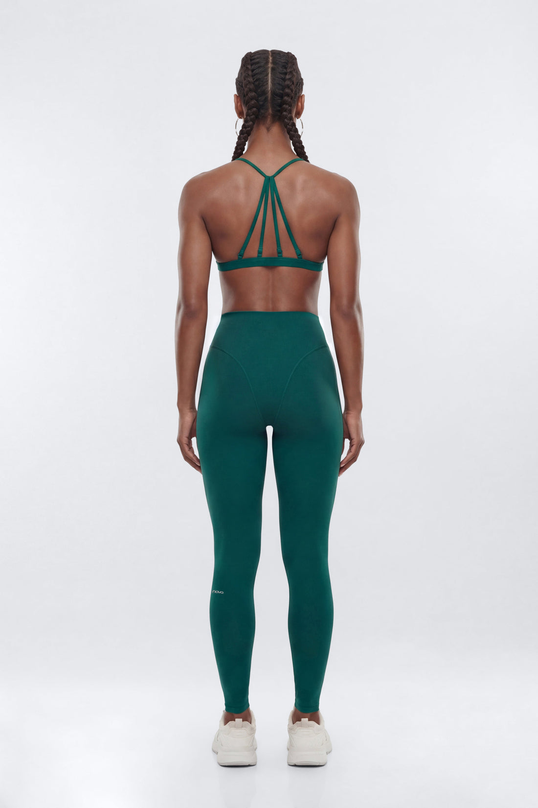ProStretch™ 28″ V Front Skinny Legging - Green