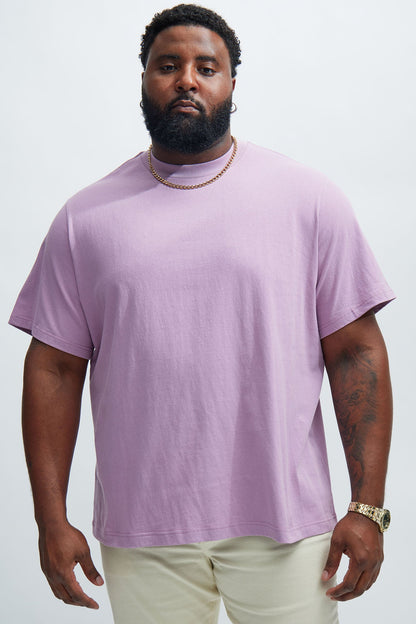 Oversized Heavyweight Tee 240GSM - Purple