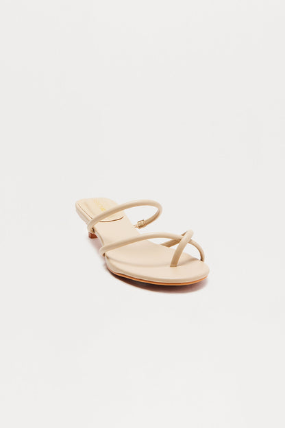 Elowen Kitten Heels - Nude