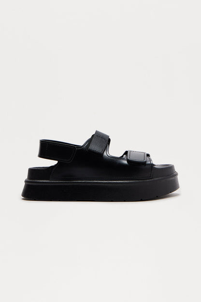 Max Platform Sandals - Black